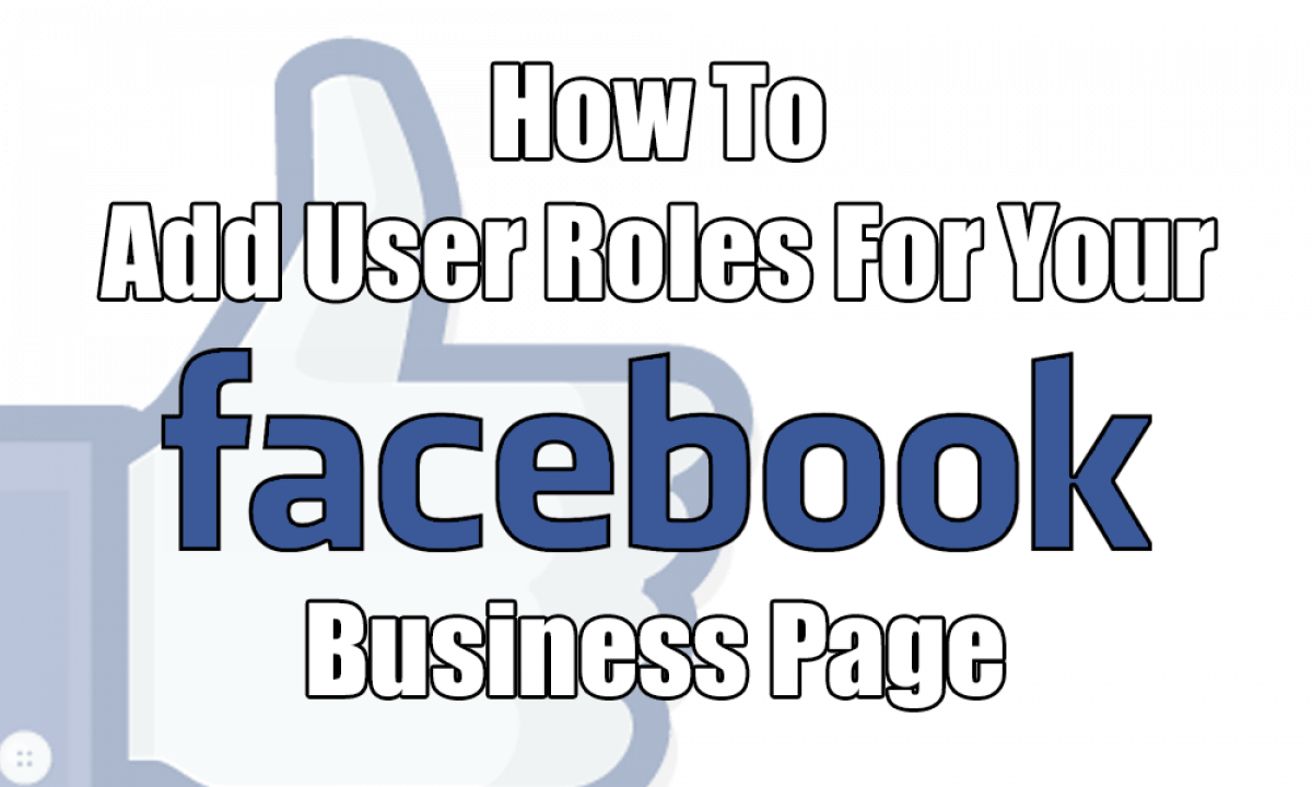 How to Add a New User to Your Facebook Account